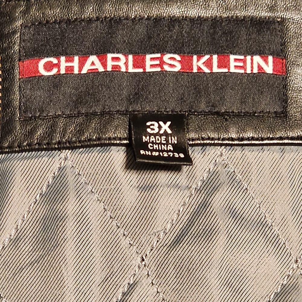Used mens 3x leather coat